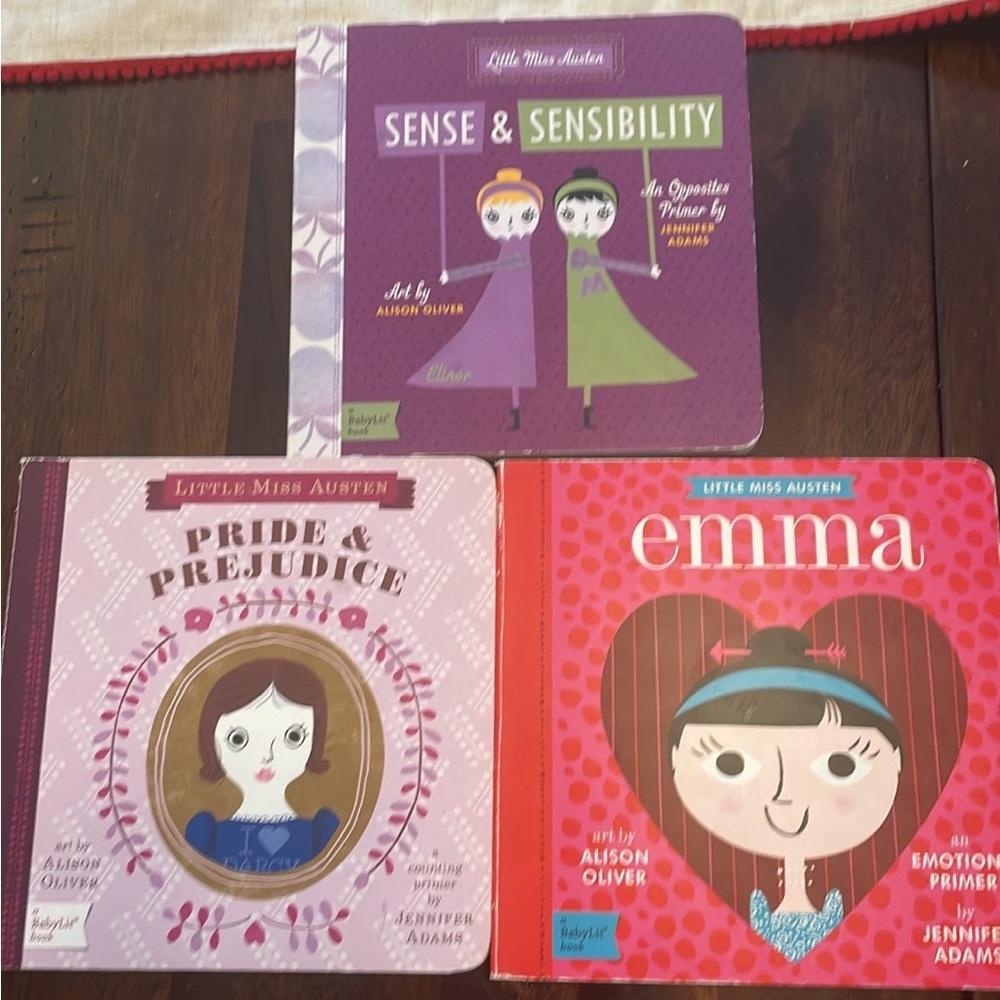 Baby Lit Little Miss Austen Set of 3